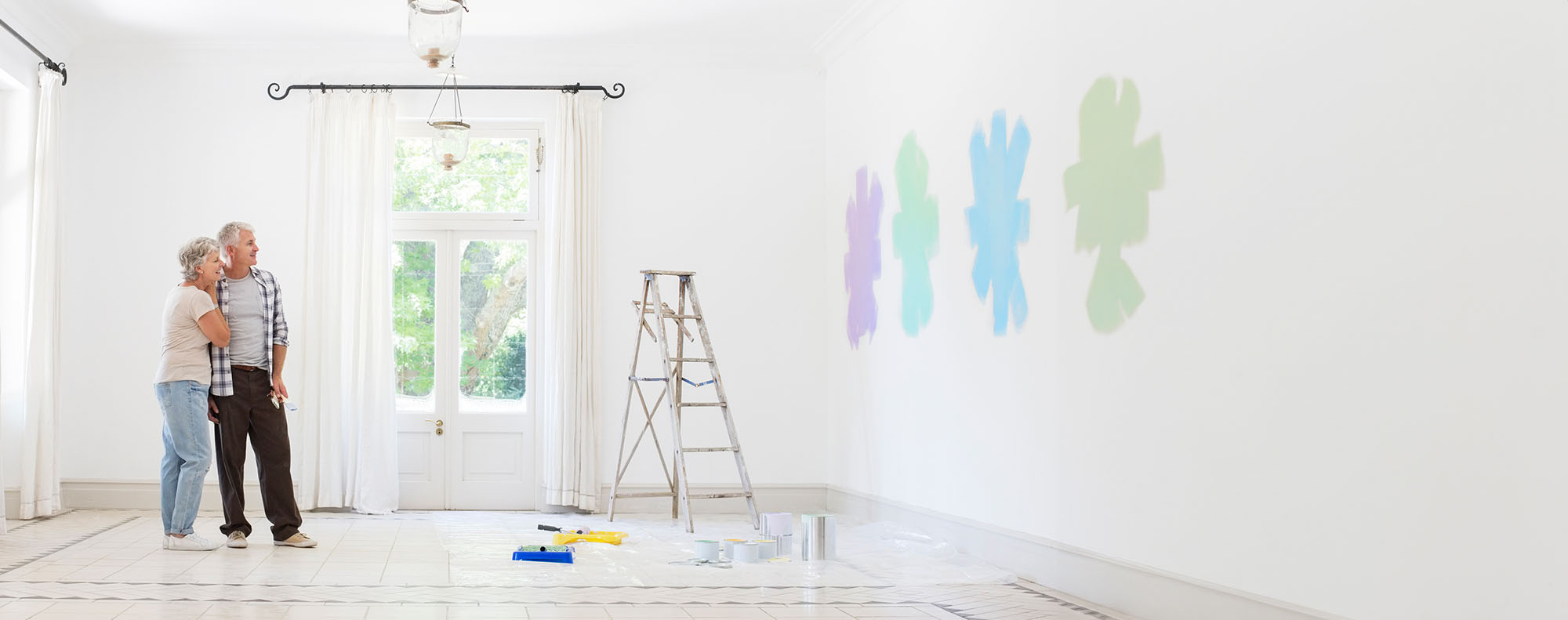 Titelbild Wohnzimmer Wandfarbe